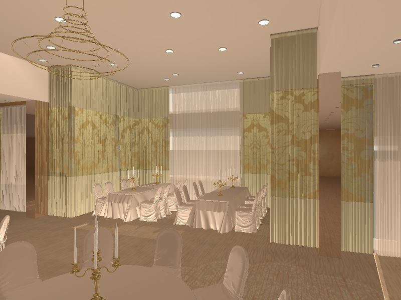 Хотел Цонтинентал Ceremonial Hall Interior Design